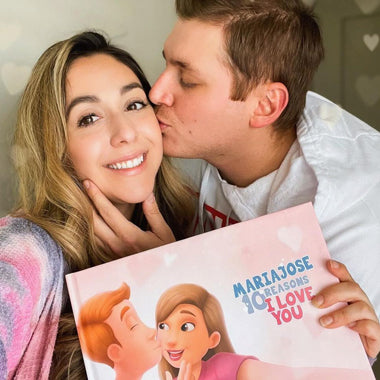 Funny illustrations and lovely texts are waiting for you in the best personalized love book from Hooray Heroes.