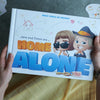 Custom book for two kids about being home alone is a fun book and a great gift for kids.