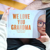 A new personalized book for grandma from her five grandkids is a great gift.