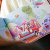 A vibrant illustration from a personalized book which is a great gift for your friend.