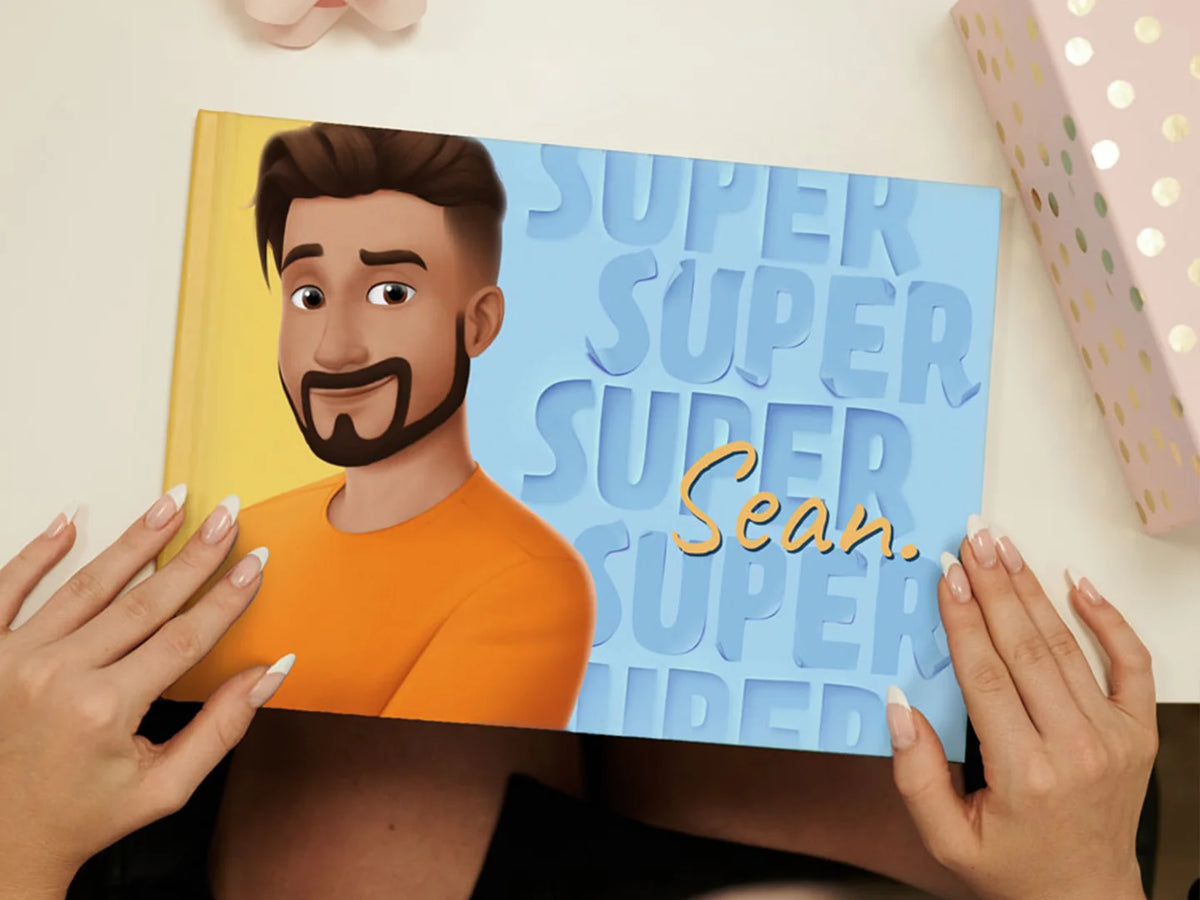 A personalized book from Hooray Heroes which is a great gift for your friend.