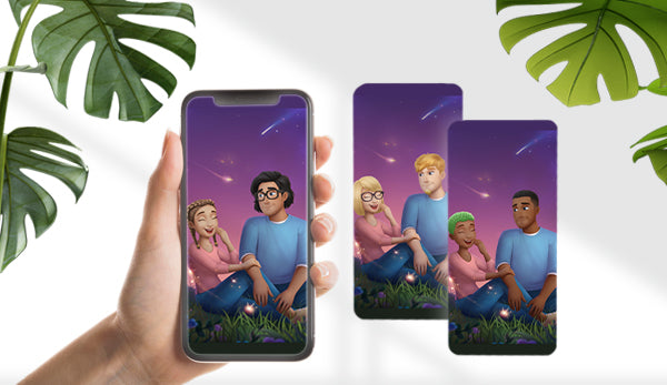 Free Personalized My Love Mobile Wallpaper