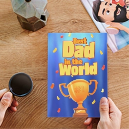 The Best Dad Card