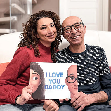 The best thank you gift for dad this Father's Day, a custom book of appreciation and love.