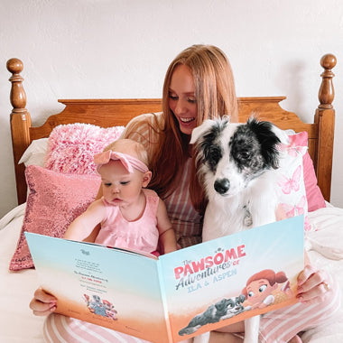 The best present for cat moms and dads of any age, a personalized book about their pets.