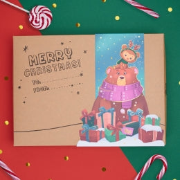 Christmas Coloring Gift Box