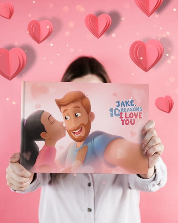 Libro para enamorados personalizado - Para parejas
